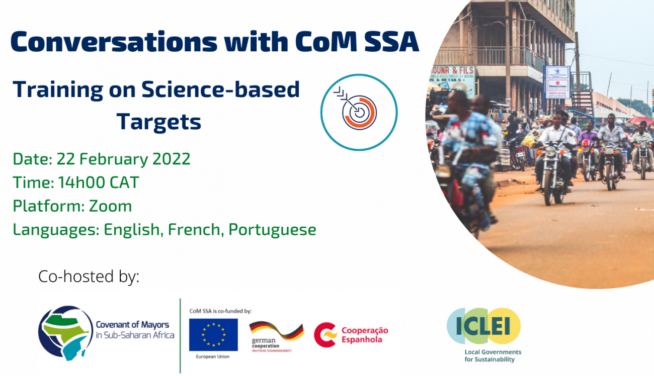 Conversations with CoM SSA: Training on Science-based Targets
