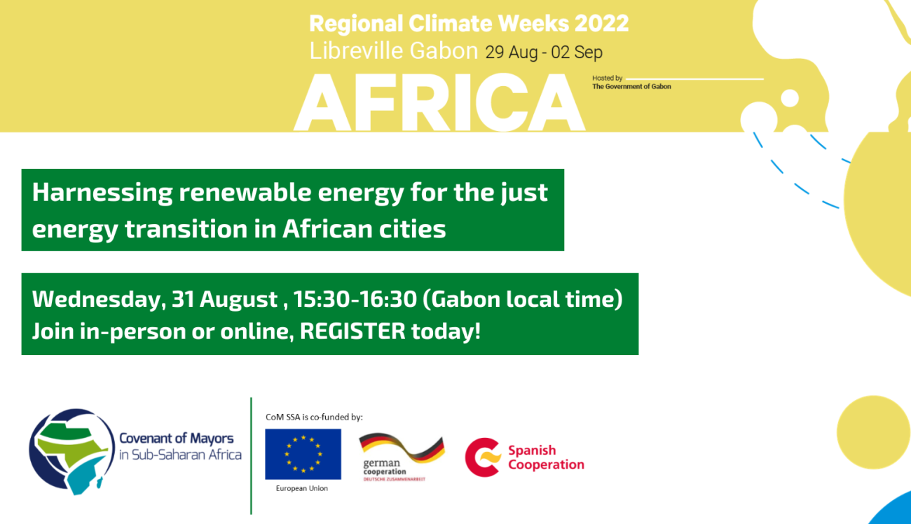 Africa Climate Week | Harnessing Renewable Energy for the Just Energy Transition in African cities