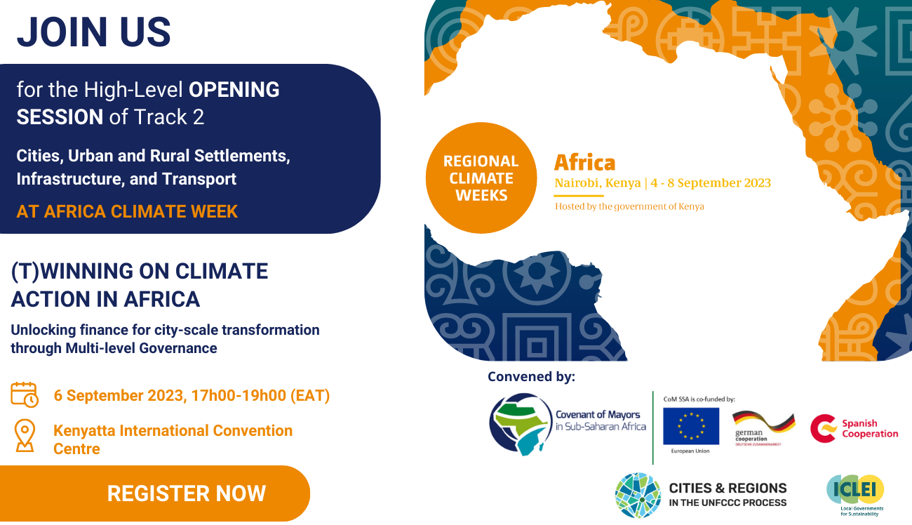 (T)Winning on Climate Action in Africa:  Unlocking finance for city-scale transformation through Multi-level Governance