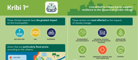 City Infographic | Kribi 1 - SEACAP Adaptation Pillar